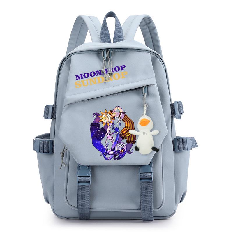 Game Merchandise Cartoon Print Student Bag Outdoor Leisure Large Capacity Backpack