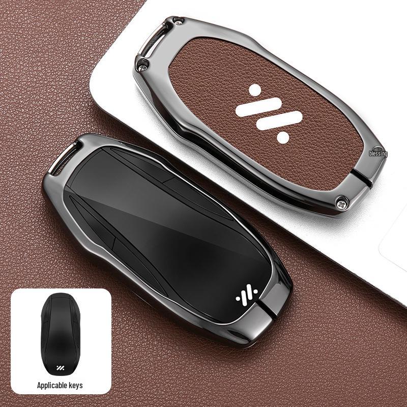 

23 Models: IM LS7 Angel Round Key Case - Luxury Remote Control Key Shell for IM Motors L7