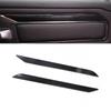 2PCS Carbon Fiber Look Car Inner Front Door Panel Decor Cover Trim Interior Decoration Sticker For Dodge Ram 1500 -2024