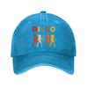 Disco Dancers Retro Baseball Cap Vintage 70s 80s Print Polyester Casual Adult Unisex Baseball Hat