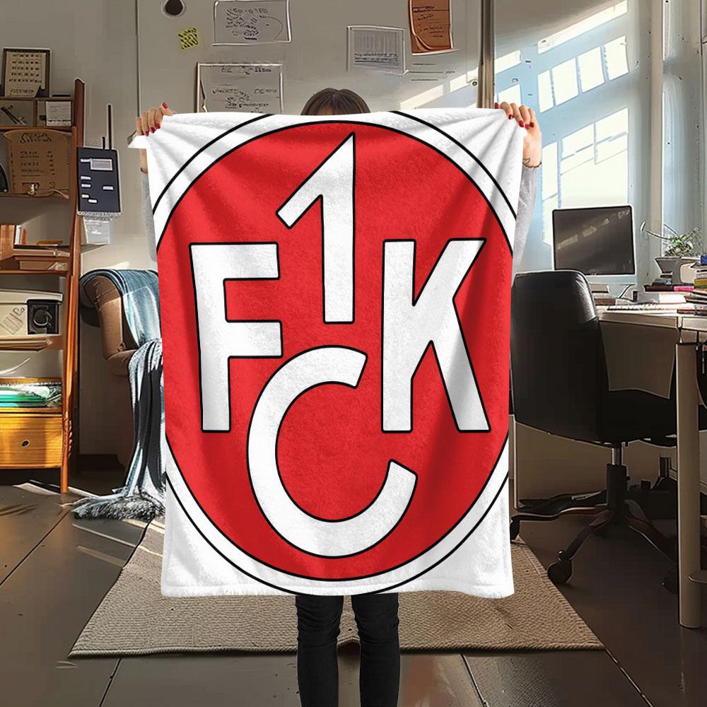Kaiserslautern Logo Decke, Hohe Qualität, Bequem für Alle Jahreszeiten, Heimdekoration, Wärme und Komfort