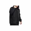 adidas Solid Color Hooded Zip-Up Jacket for Men, Black