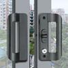 Aluminum Alloy Sliding Door Lock with Key Anti Rust Anti-theft Door Lock Set with Handle Easy To Install