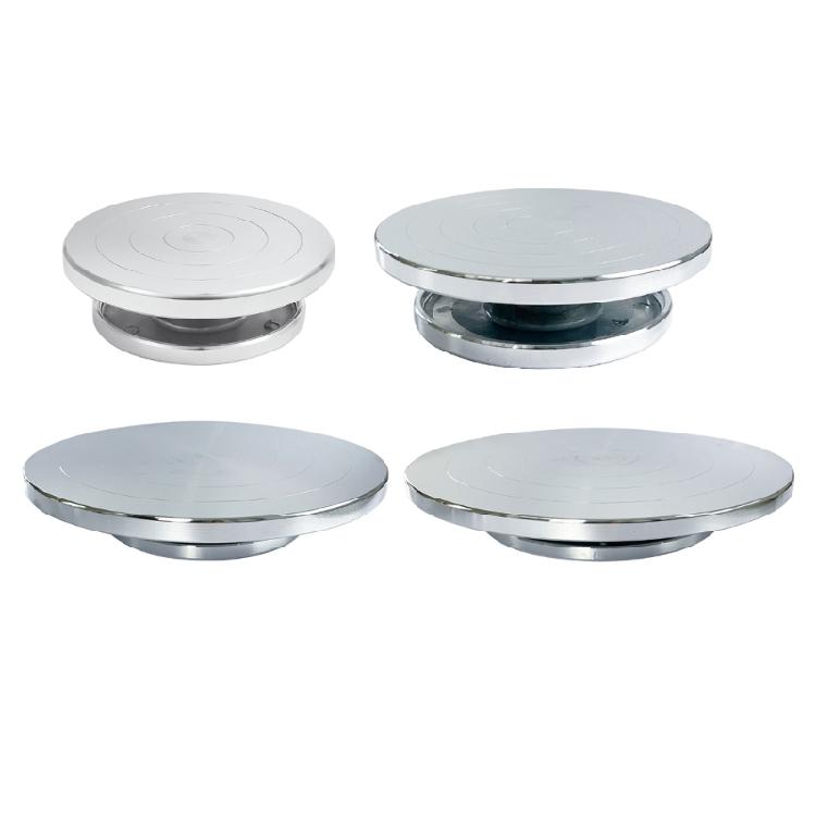 6/8/10/12 cali Koło Garncarskie Obrotowe Stół Obrót Koło Rzeźbiarskie Łatwe w Użyciu Obrotowy Stół do Ciasta