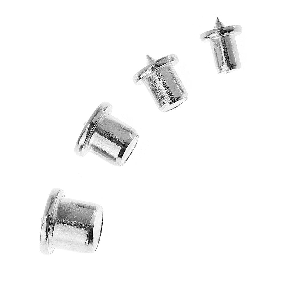4Pcs Round Wood Positioning Pin Set, 6/8/10/12mm Center Locator for Woodworking Installation & Positioning Work
