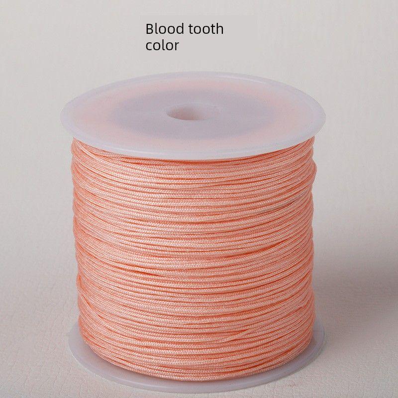 No. 72 Jade Thread 100 M Handmade Braided Rope Bracelet Red Rope Braid Rope Thread Carrying Strap String Jewelry Thread DIY Material