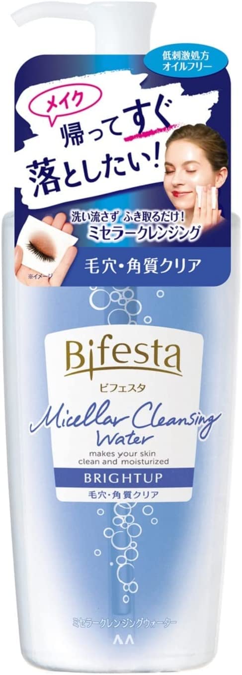 

Bifesta Bifesta Мицеллярная очищающая вода Bright Up 400 мл Прозрачное средство для снятия макияжа Поры/Отшелушивание