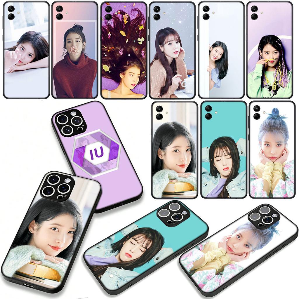 Kpop IU Lee Ji eun Jieun Phone Cover Case for Apple iPhone 17 16 15 11 Pro XS Max XR 6 7 8 Plus + SE 2020 5 16E Casing