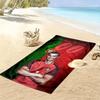 Dynamic Soccer Action beach towel soft beach quick-drying swim towel swim seaside beach towel Fashion printing beach