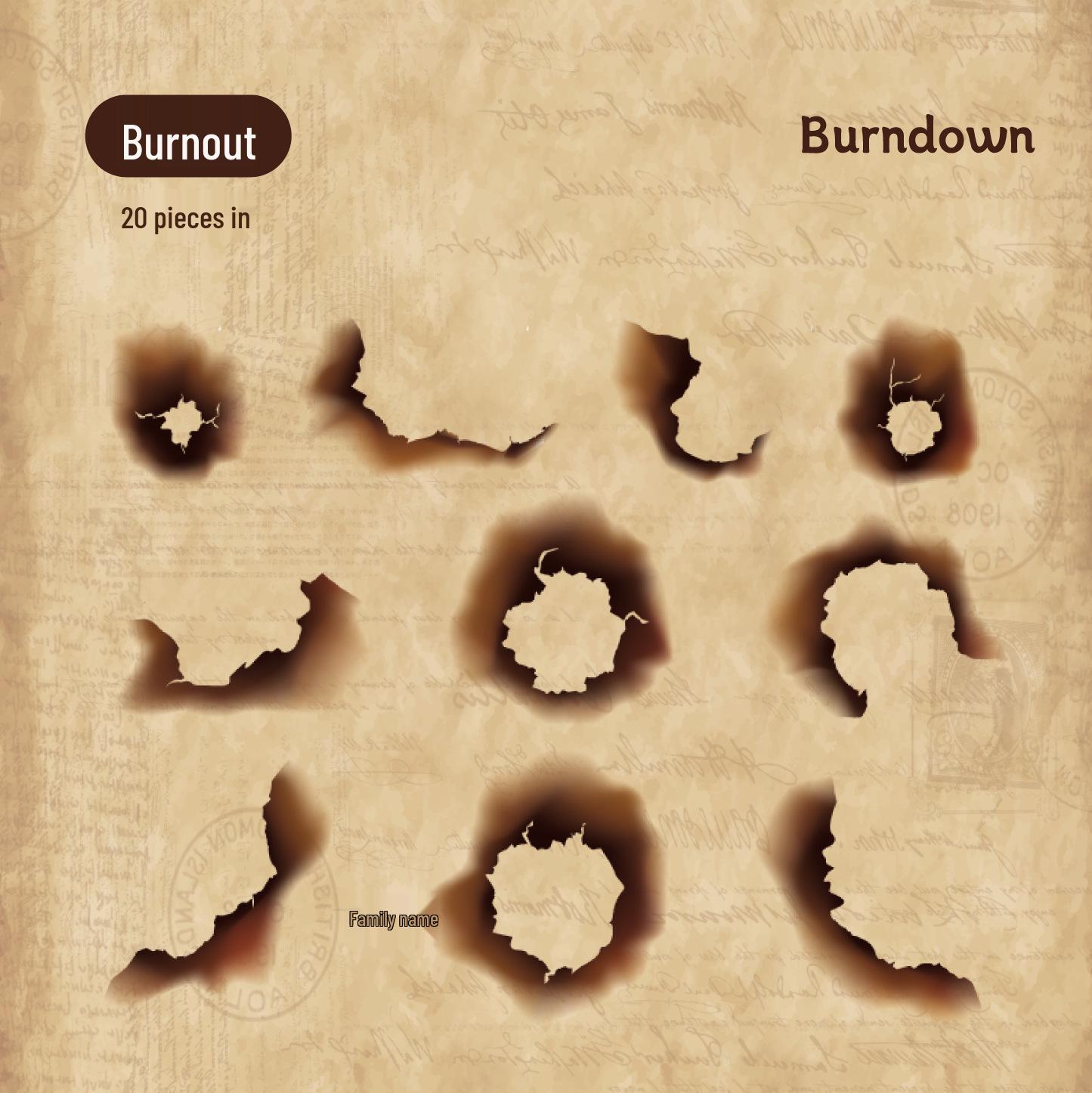 Vintage Ash Series Die-Cut PET Sticker Pack - 20 Sheets for Retro Journal Collage