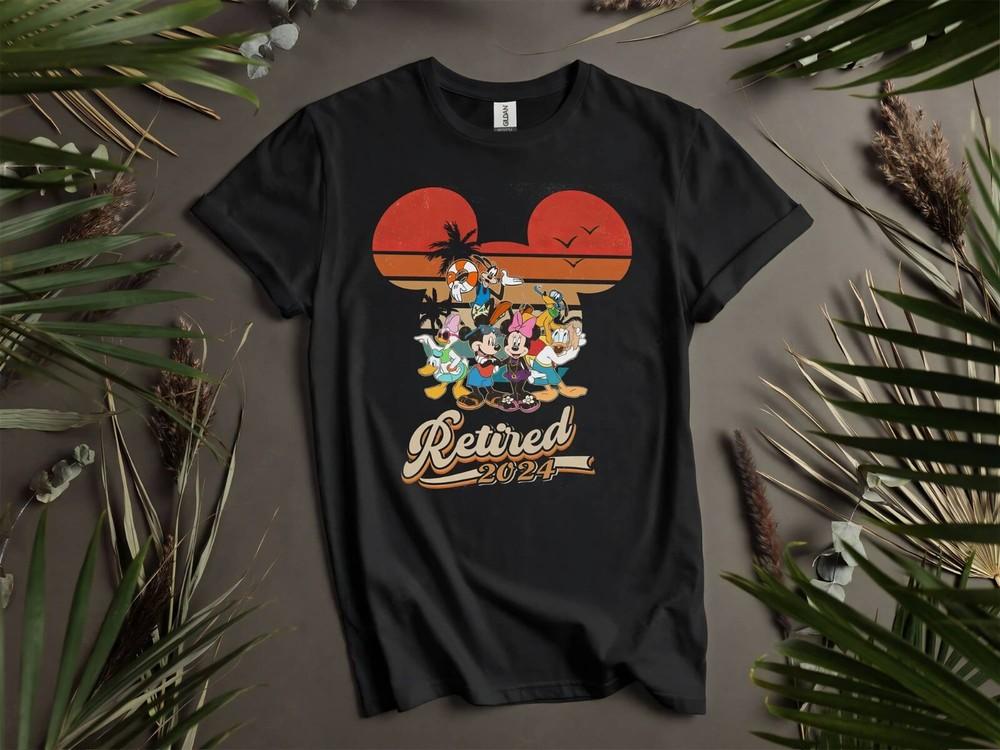 

Retro Mickey and Friends Retired T-shirt T shirt Men Women Unisex Tshirt K699 3XL