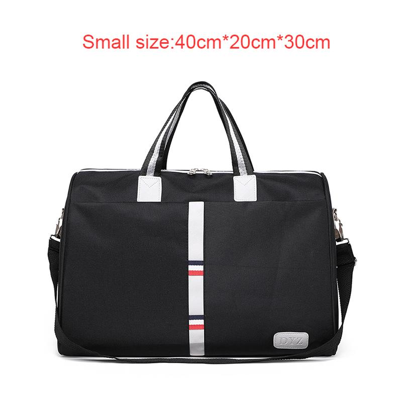 

Large Capacity Women Travel Bag Waterproof Stripe Weekend Overnight Duffle Bags Female Hand Luggage Big Bag Packing Cubes