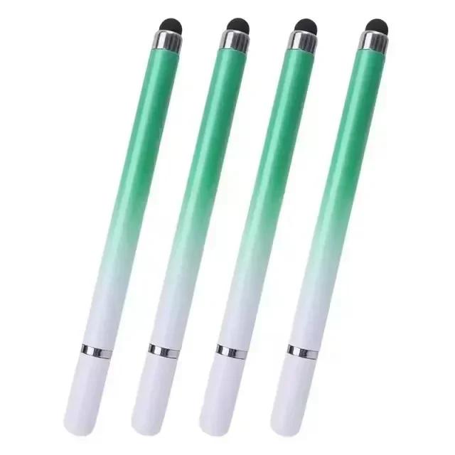 4/1Pcs 2IN1 Stylus Pen for Mobile Phone Tablet Drawing Capacitive Touch Pen Universal For iPhone Samsung Android Draw Screen Pen