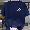 Men's Round-neck Short-sleeved T-shirt for Sport Style Unique Distinctive Style Fashionable Item
