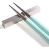 Cutipol GOA Turquoise Silver Chopsticks + Chopstick Rest Set G029T - Portuguese Cutlery Brand, Sophisticated Modern Design, Ergonomically Designed,