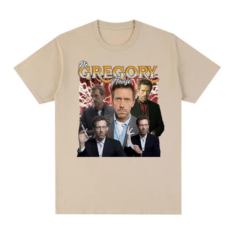 

Dr Gregory House Md Funny Meme Graphic T Shirt Fashion Loose Short Sleeve T Shirts Unisex Women Clothing Cotton Oversized Tshirts S