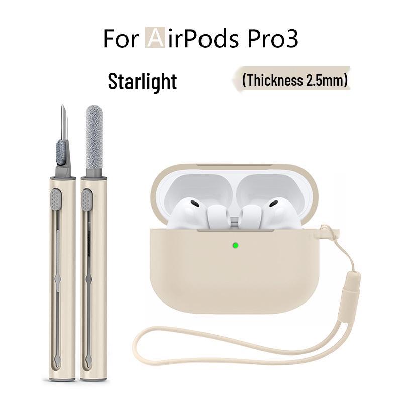 Compatible with Apple AirPods Pro 3 Silicone Protective Case, Bluetooth Earphone Cover