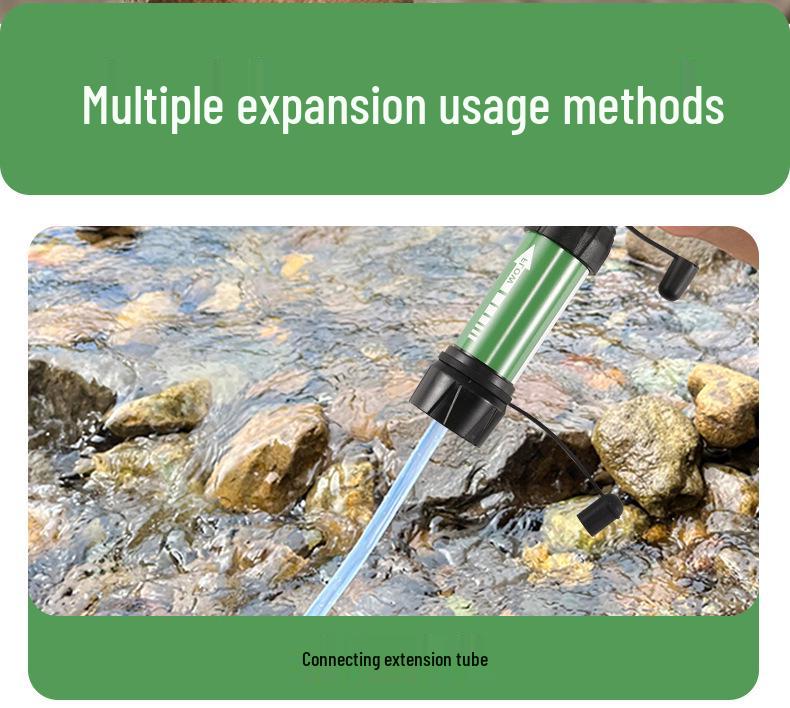 Portable Outdoor Ultrafiltration Water Purifier Straw