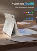Universal iPad 11 Protective Case with Backlit Bluetooth Keyboard for iPad Pro 11/Air 7.