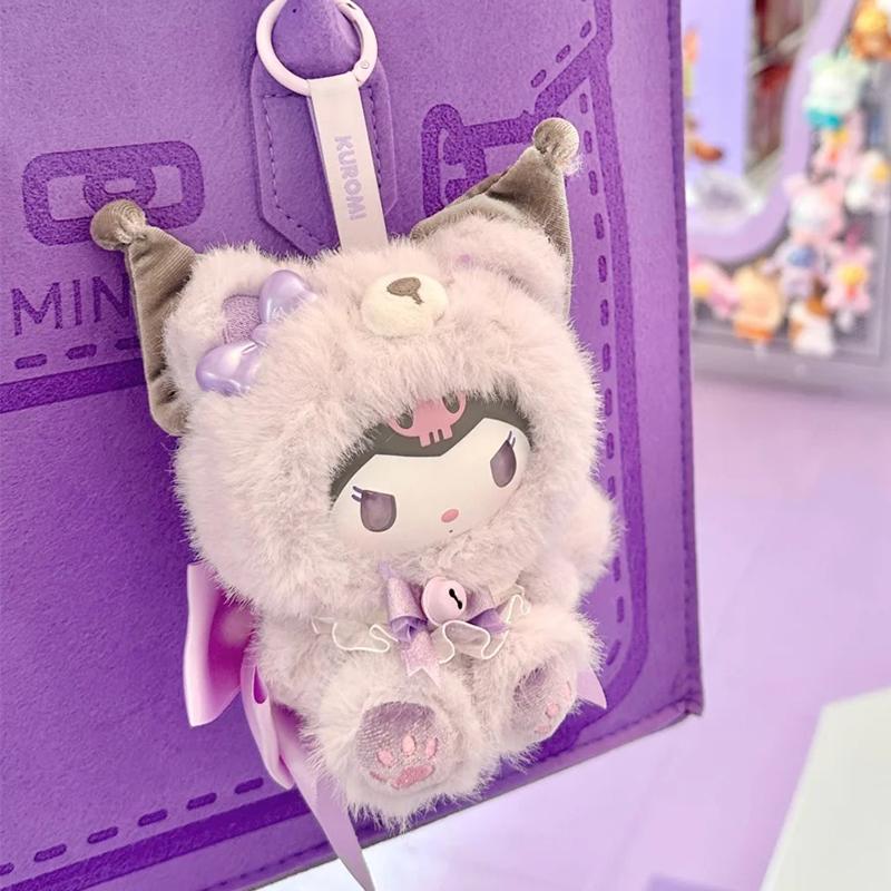 San rio Doll Characters Fox Island Blind Box Cinnamoroll Vinly Plush Pendants Surprise Box My Melody Anime Doll Mystery Bag Toy