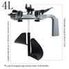 1L/4L Paint Mix Cover Handle Coating Mixing Stirrer Painting Supplies Paint Can Lid Mixer  Paint