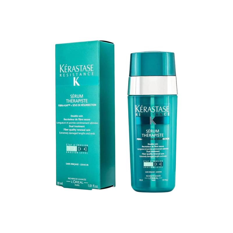 Kerastase Resistance Therapiste Эссенция Восстанавливающая Повышение Эластичности Питательная Resistance Therapiste 30 мл коричневый