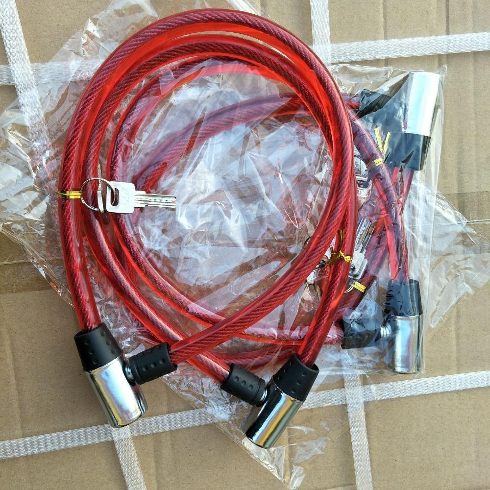 1 Pcs Bicycle Lock, Circular Wire Lock, Mountain Bike, Motorcycle Key, Anti-theft Lock, Ring Lock