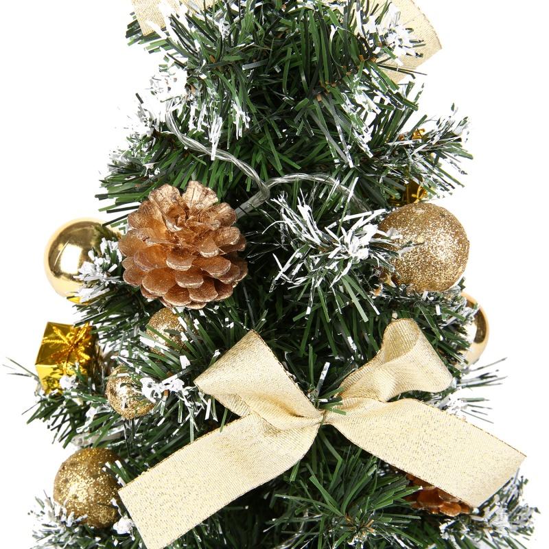 15/20CM Christmas Tree Xmas Tabletop Miniature Artificial Ornament For Home Decoration Christmas Pine Tree