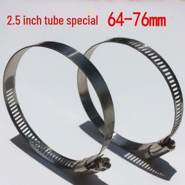 Stainless Steel Hose and Pipe Clamp for 1-Inch Water or Gas Pipes