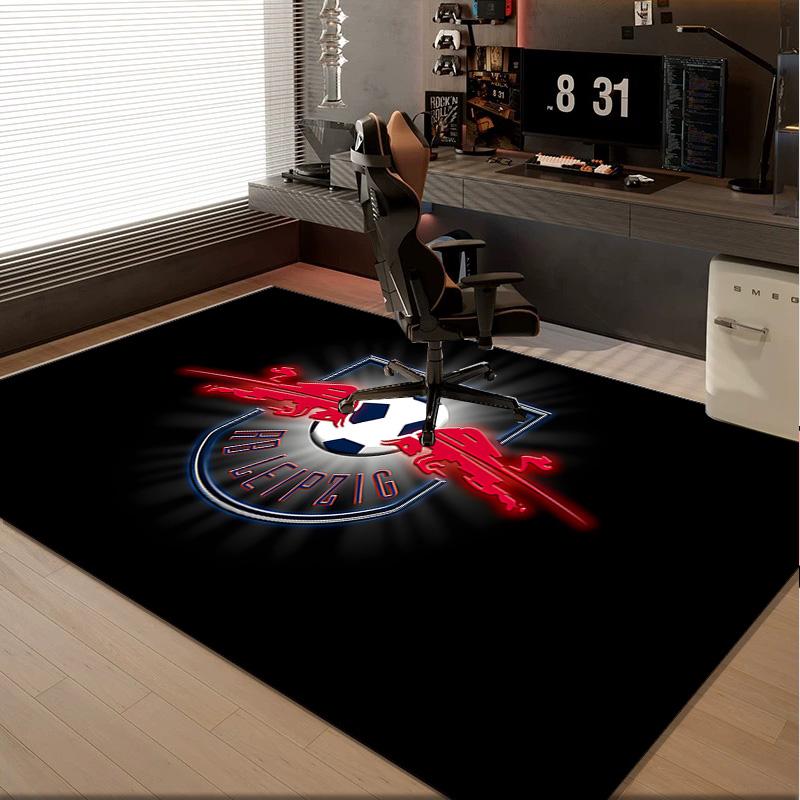 1PC rug Leipzig Soccer Crest Carpet, Chair Rug,Area Rug for Office Bedroom living rooms bedroom, Doormat decor Christmas fan gifts