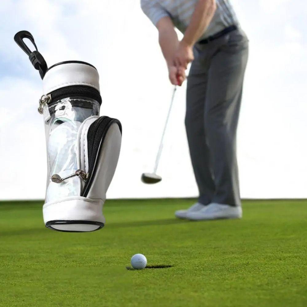 Waterproof Golf Ball Waist Pack Portable Golf Waist Pouch Golf Ball Storage Bag  Golf Training