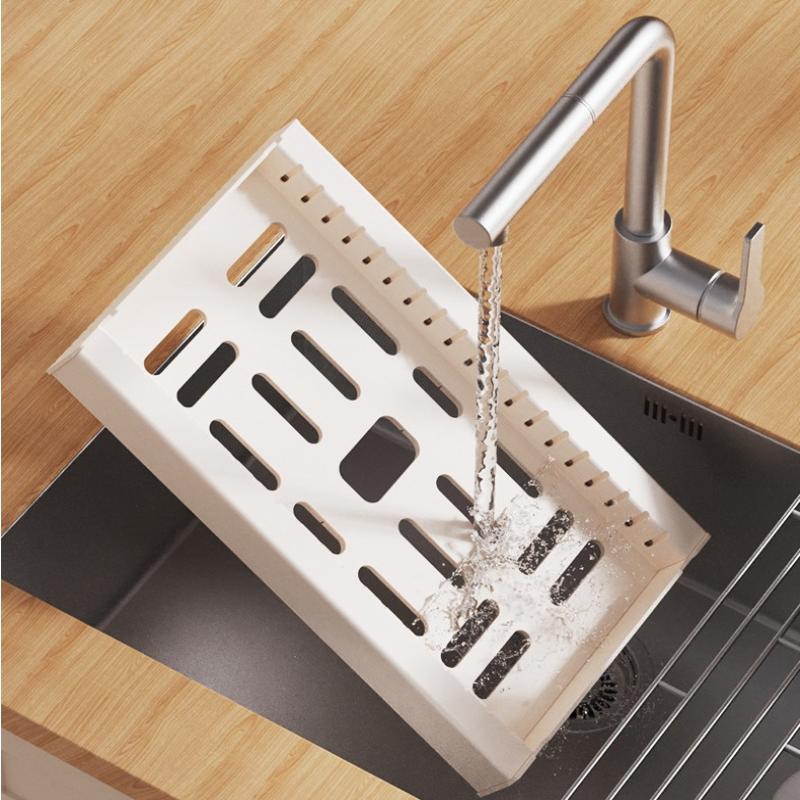 Pot Lid Storage Rack, Suitable For Cabinet Drawers, A Kitchen Organizing Tool Suitable For Storing Cookware.