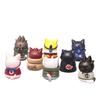 Anime Naruto Figure Cute mini Kakashi Uchiha Itachi Gaara Q Version Action Dolls Pvc Model Edition Desktop Birthday Gifts