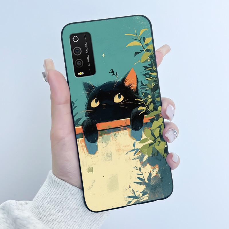 Cute Case For TCL 205 (4187D) Funda Capa Printing Shell Protective Cover Soft Silicone Cartoon Phone Casing Coque