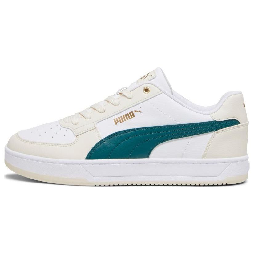 Puma Caven 2.0 Comfortable Lightweight Versatile Low-Top Sneakers Unisex Sneakers White Green 392290-10