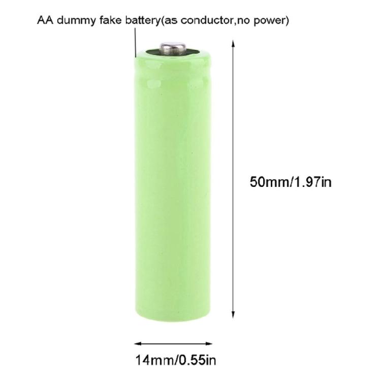 LR6 AA Battery Eliminator 1M USB Power Supply Cable Replace 2 AA Battery for LED