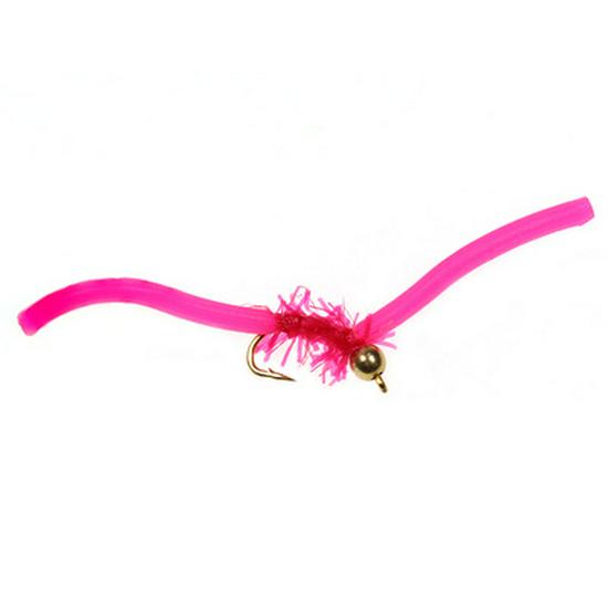 

Black Pit Trout & Bass Imitation Insect Soft Lure Bait with Hooks for Fly Fishing розовый