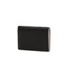 Daks Black Dd Logo Cowhide Card Wallet Dcwa6f790bk