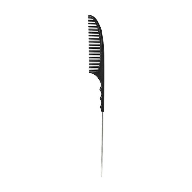 Pin Tail Comb Carbon Fiber Teasing Comb  Hairdressing Combs for Wet and Dry Hair