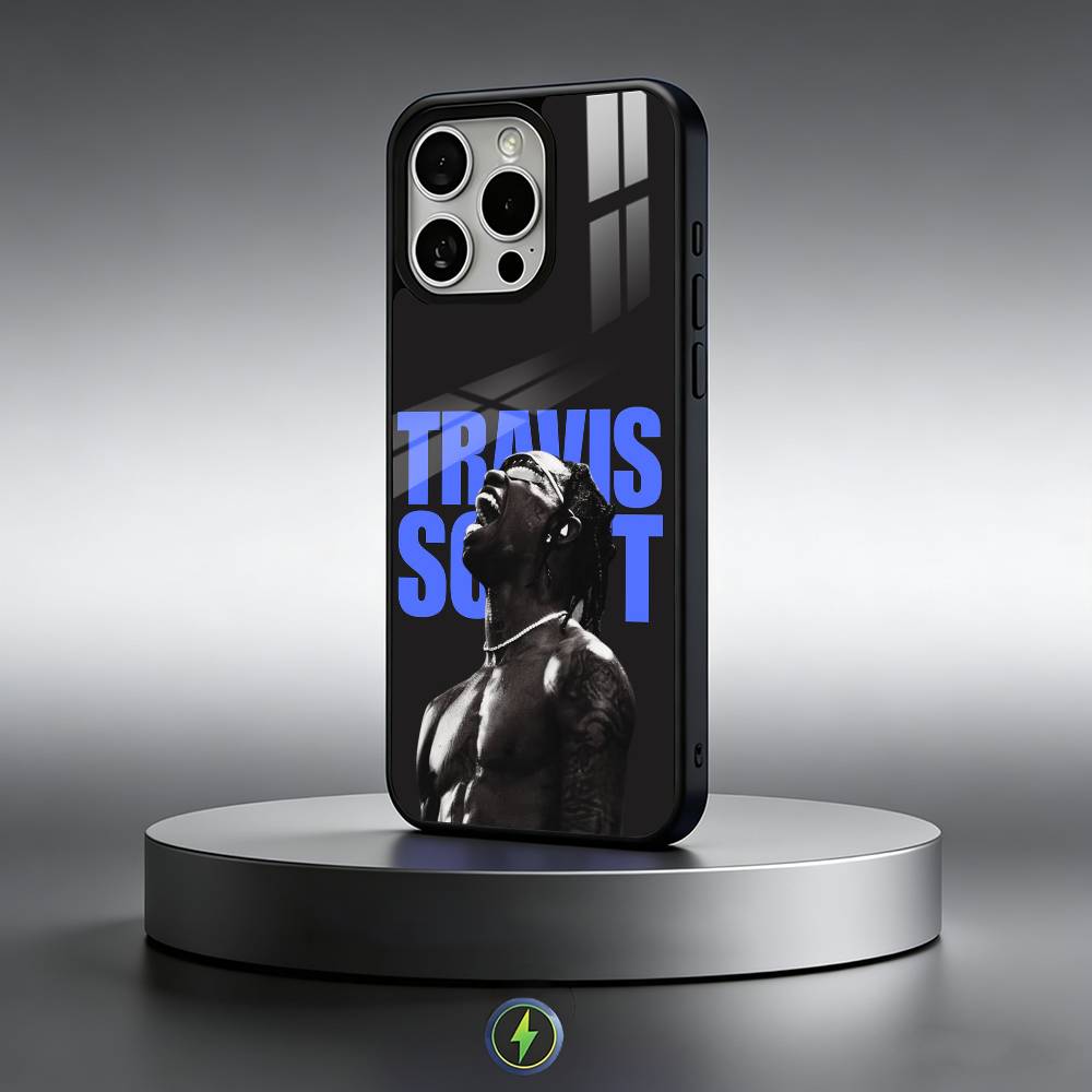 Singer T-Travis Scott Phone Case For iPhone17,16,15,14,13,12,11 Plus,Pro Max Magnetic For Magsafe Wireless Charging