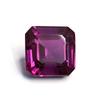Certified Natural Pink Rhodolite Garnet Asscher Cut 7-9 Ct Stunning Gemstone