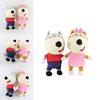 Adorable 25cm Wolfoo Lucy Plush Toy Soft And Cuddly Stuffed Cartoon Doll