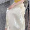 100x150cm Colorful Satin Organza Fabric Yarn Organza Hanfu Wedding Dress DIY Sewing Fabric Faux Silk Material Clothing Supplies