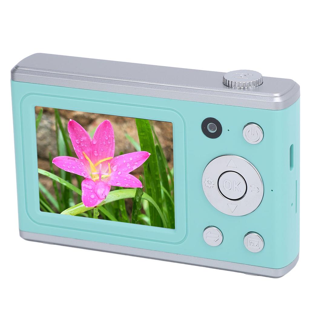 Digital Camera Front Rear 48MP 2.4in Screen Video Camera with Fill Light for Daily Travel