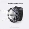 Solar-Powered USB Rechargeable Hat Fan with Adjustable Three-Speed Cooling