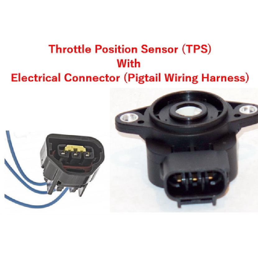 

Throttle Position Sensor (TPS) With Electrical Connector Fits:Pontiac Toyota