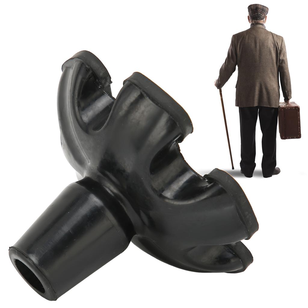 Vârfuri pentru bastoane 6 stâlpi, cauciuc antiderapant, vârfuri pentru cârje, cu bast de mers Bast de împușcare