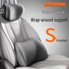 Universal Car Neck & Lumbar Support Memory Foam Pillow Set