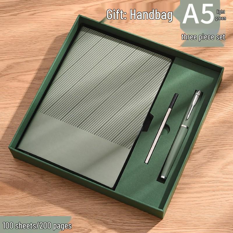 A5 Thickened Custom Leather Notebook: High-Value Business Diary with Optional Logo Printing