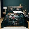 Dog Duvet Cover Set DJ Puppy Bedding Set Soft Cute Dog Pattern Comforter Cover Microfiber Double Queen King Size Quilt Cover
